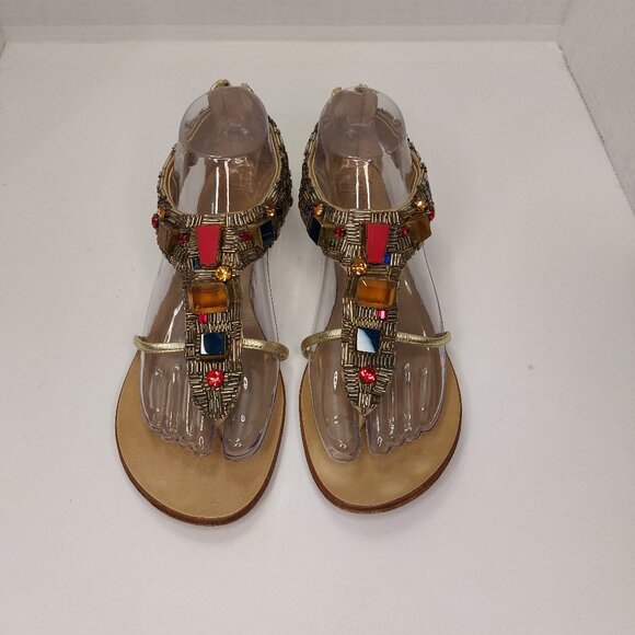 Giuseppe Zanotti Rhinestone Crystal Sandals Women's Size EU 37.5 & 38 - Picture 1 of 12